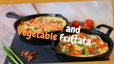 Easy Chicken and Vegetable Frittata Recipe