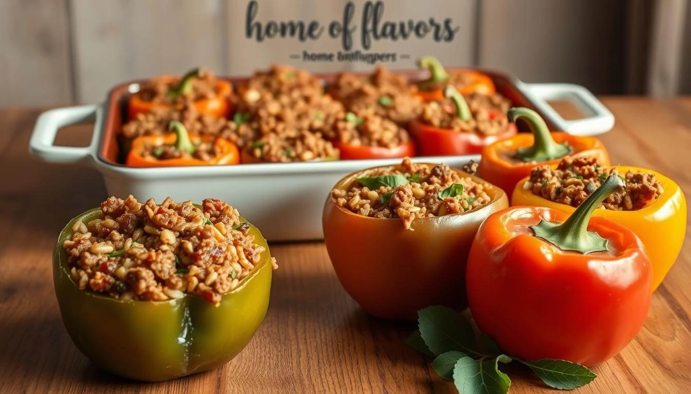 How To Learn OLD FASHIONED STUFFED BELL PEPPERS RECIPE